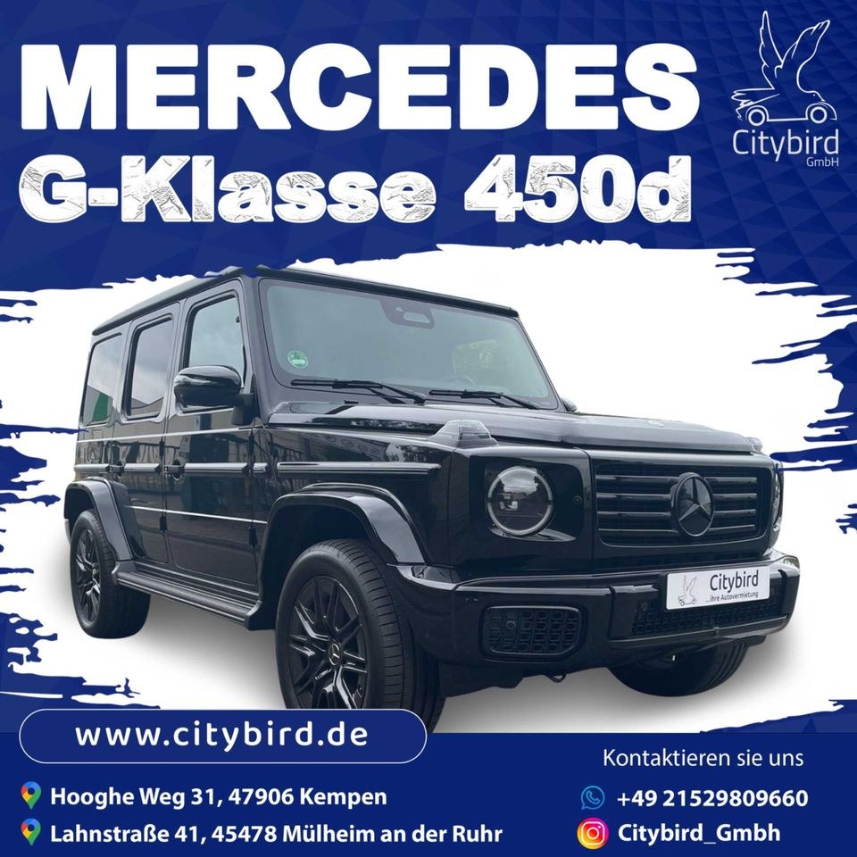 Mietwagen Mercedes Benz G450d G Klasse mieten bei Haupts – fair mieten