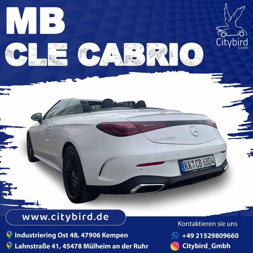 Auto Mercedes Benz CLE 200 Cabriolet mieten bei Haupts – fair mieten – 4