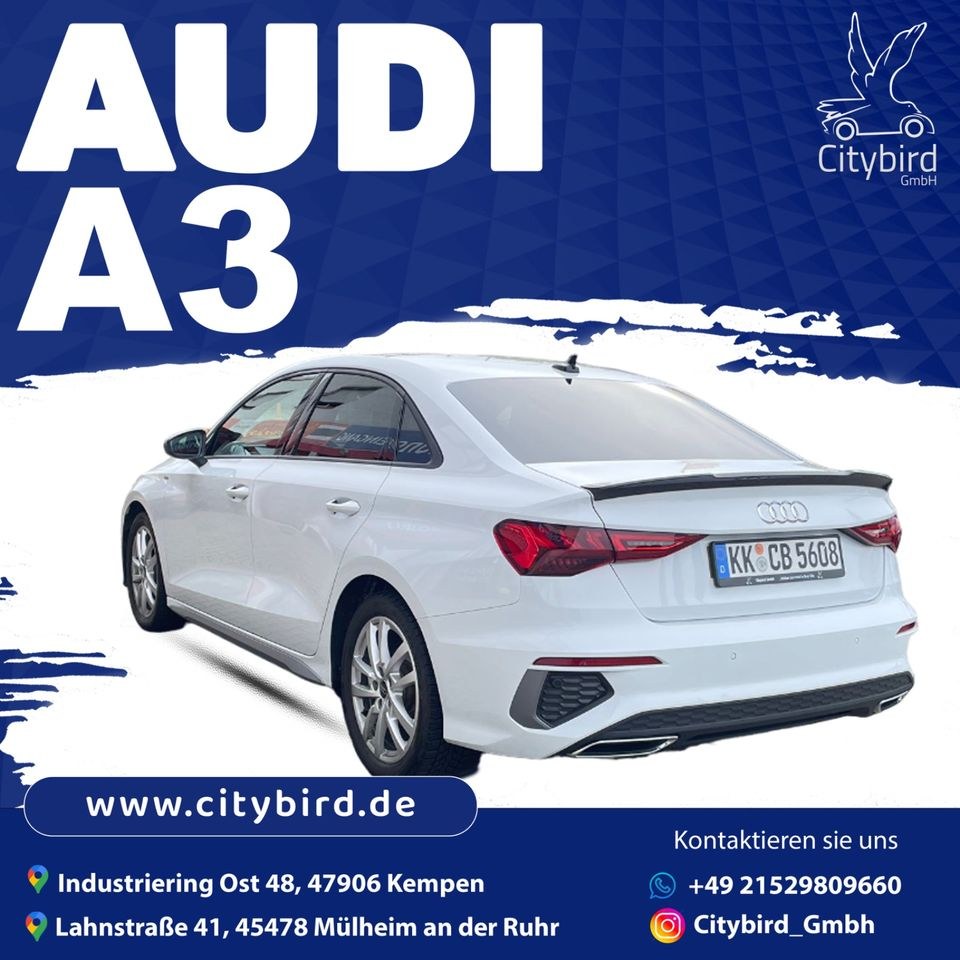 Auto Audi A3 Limousine 35 TDI S Tronic mieten bei Haupts – 4