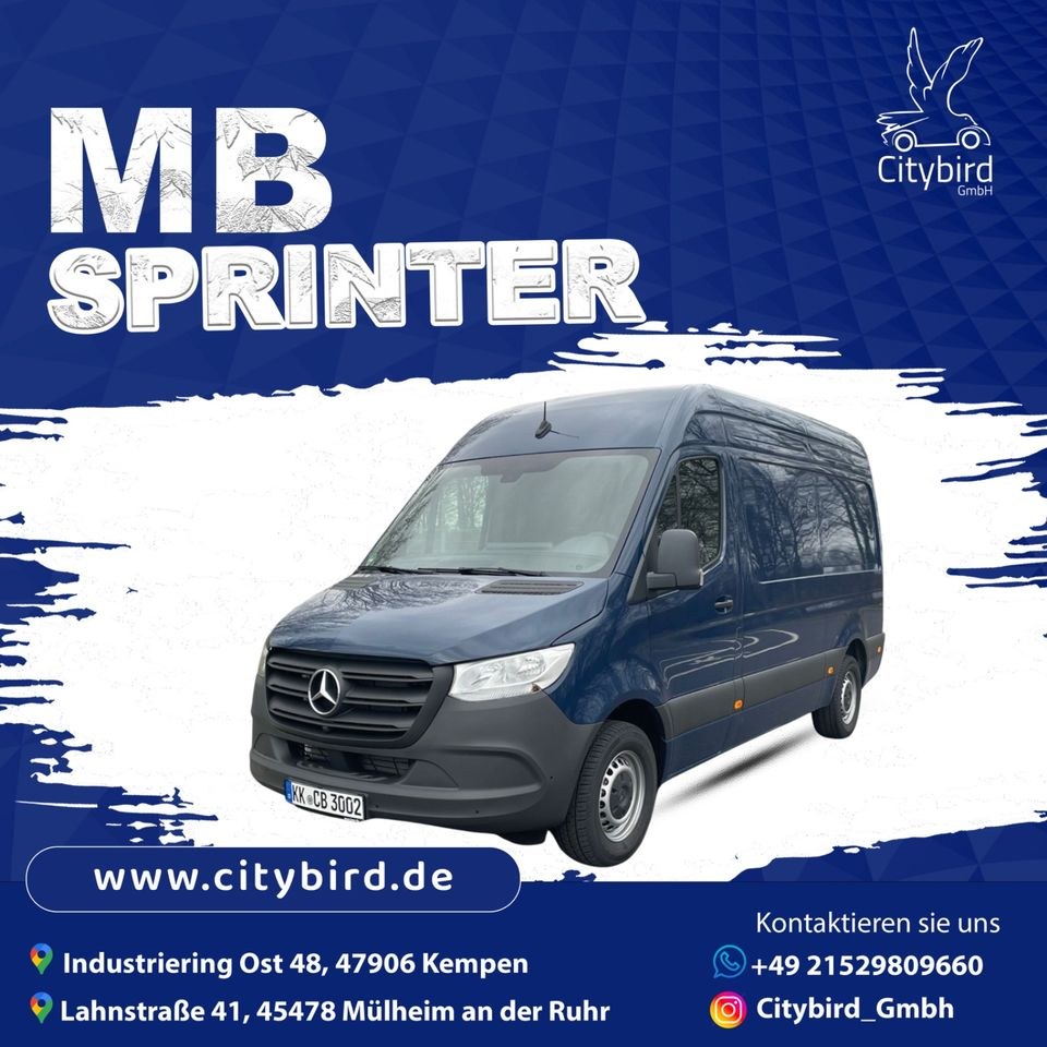 Mercedes Sprinter Kastenwagen mieten in Kempen – für Umzug & Transport – 2