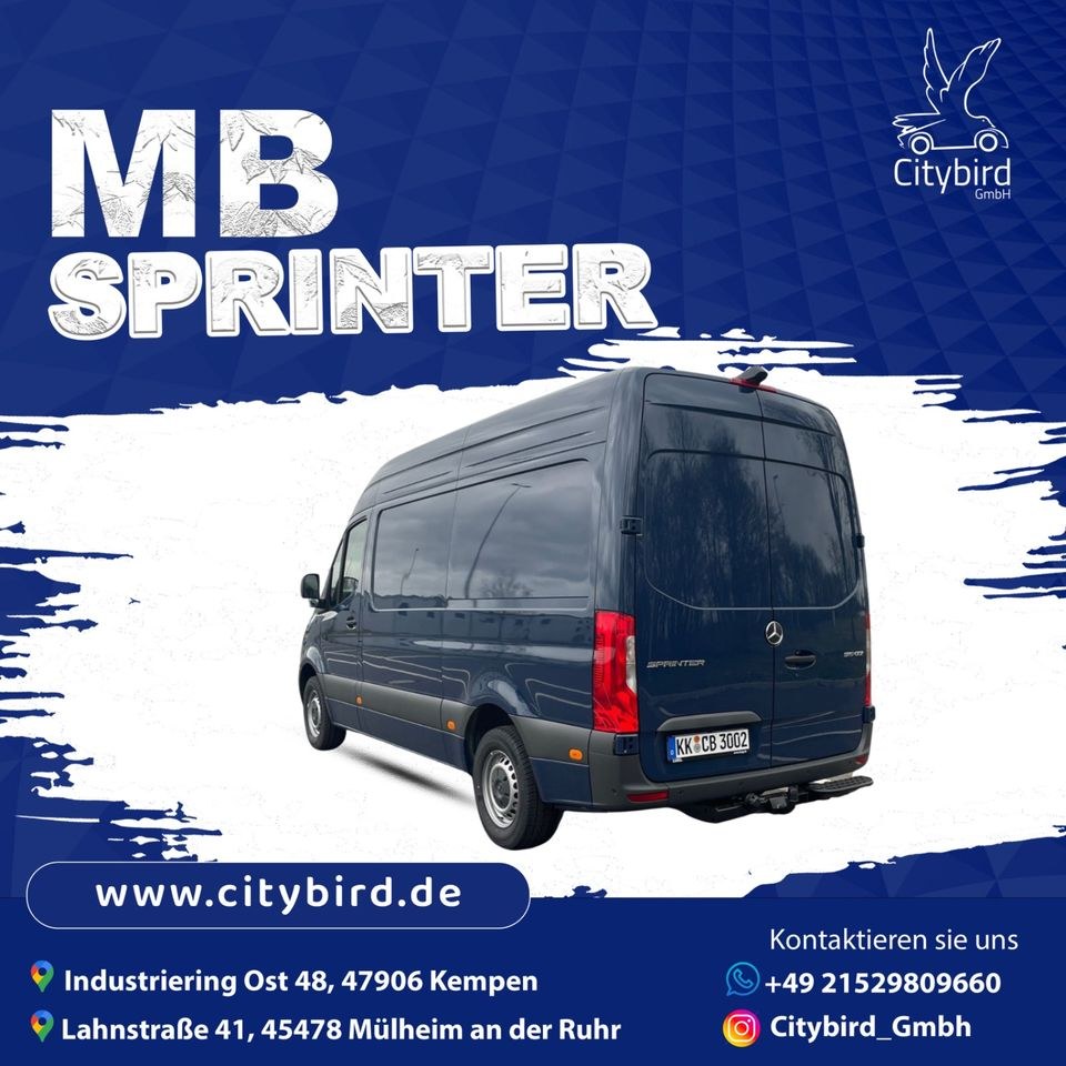 Mercedes Sprinter Kastenwagen mieten in Kempen – für Umzug & Transport – 4