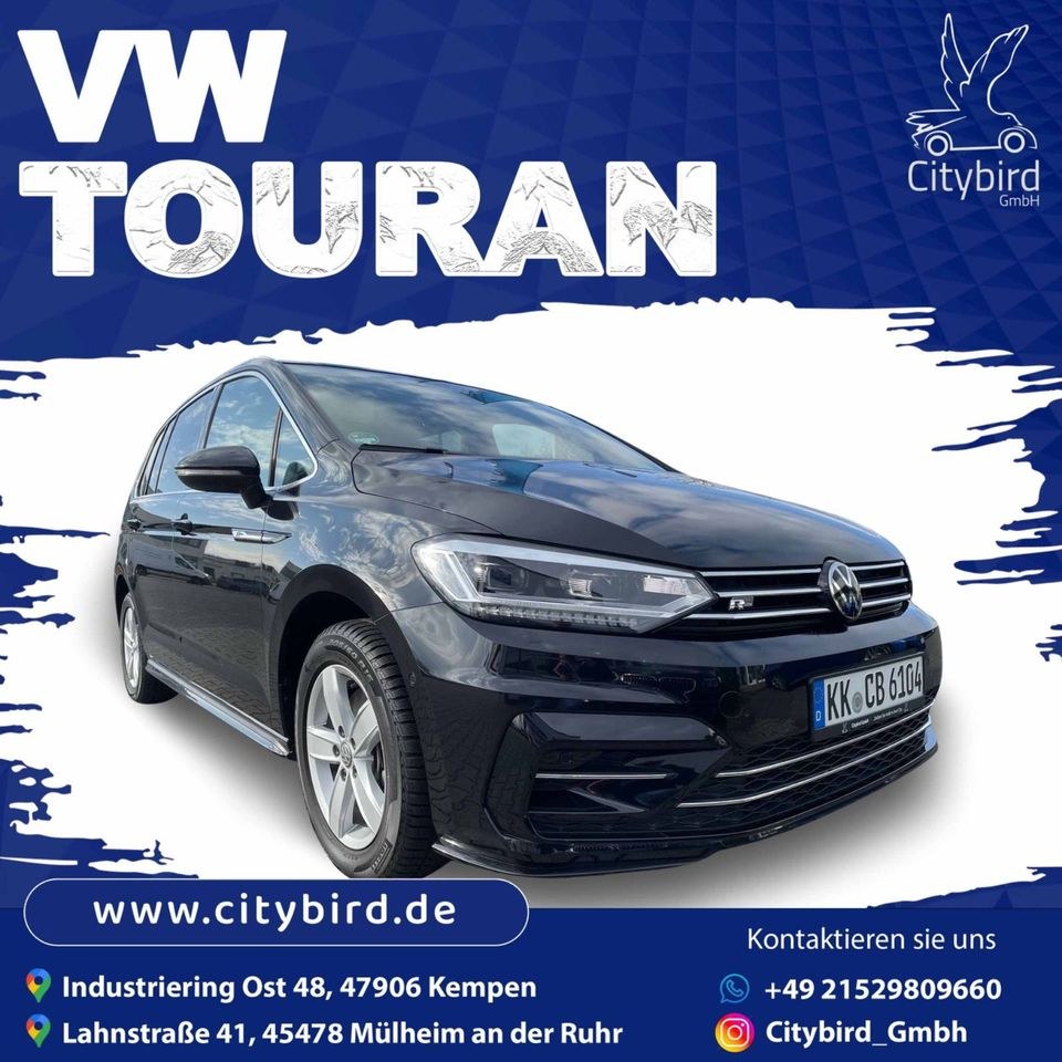 Auto Abo VW Touran Highline 2,0 l TDI 7 Sitzer mieten bei Haupts