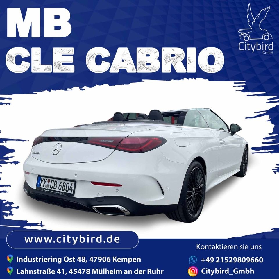 Auto Mercedes Benz CLE 200 Cabriolet mieten bei Haupts – fair mieten – 3