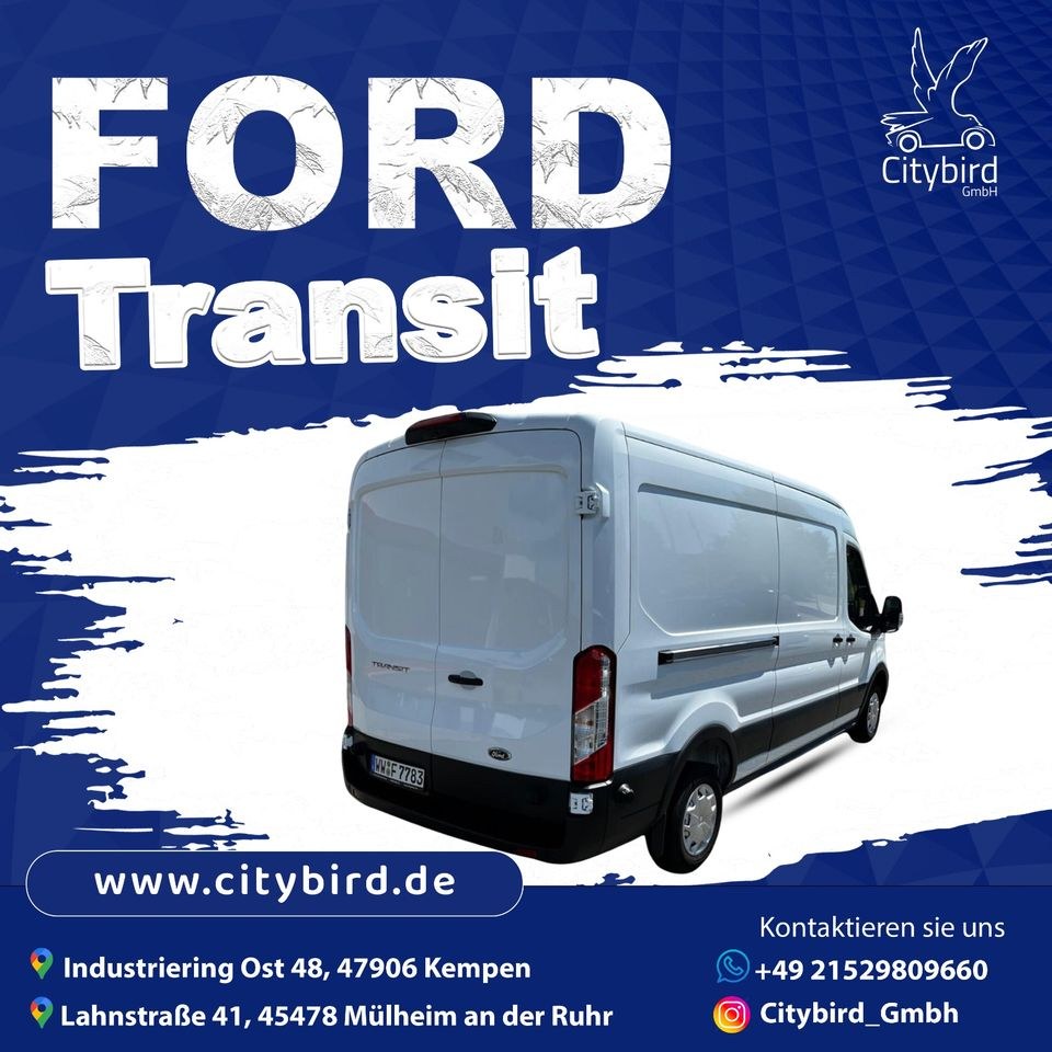Transporter Ford Transit Kastenwagen mieten bei Haupts – 3