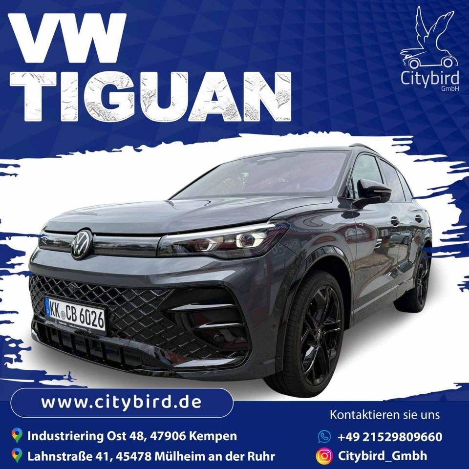 Auto VW Tiguan R Line 2,0 TDI 4 Motion mieten bei Haupts – fair mieten – 2