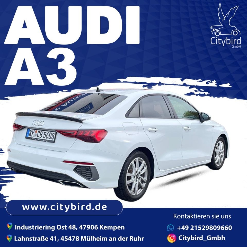 Auto Audi A3 Limousine 35 TDI S Tronic mieten bei Haupts – 3