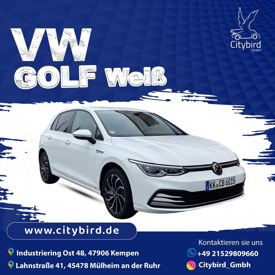 Auto Golf Style 1,5 l eTSI OPF mieten bei Haupts – fair mieten