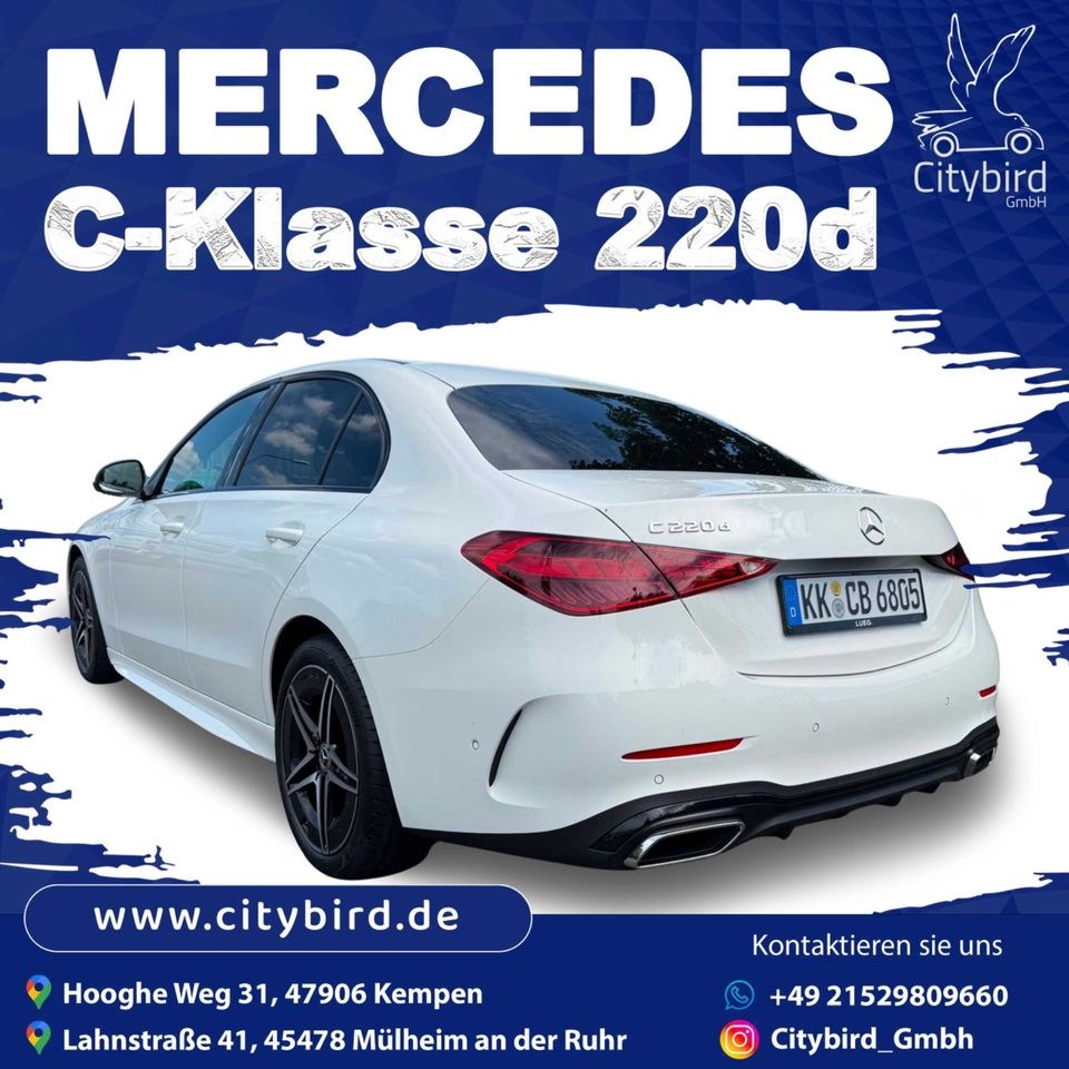 Langezeitmiete Auto Abo Mercedes Benz C220d 1 mieten bei Haupts – 4