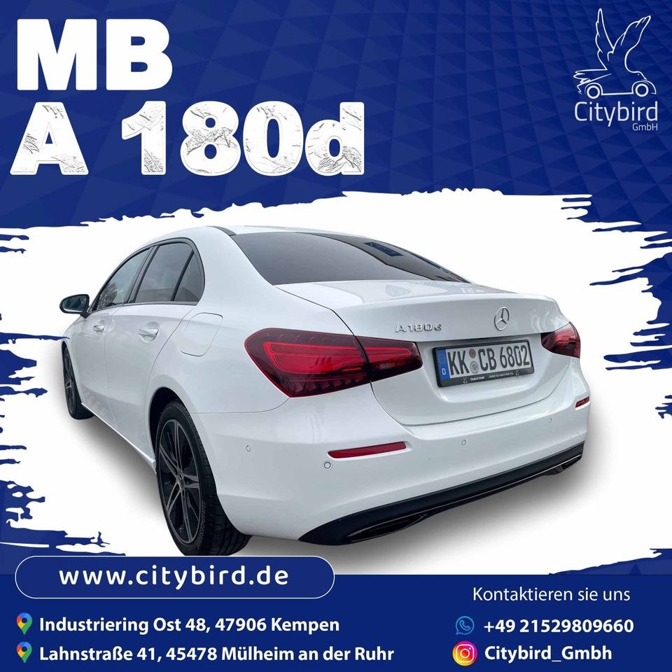 Langezeitmiete Auto Abo Mercedes A Klasse 180 d mieten bei Haupts – 3