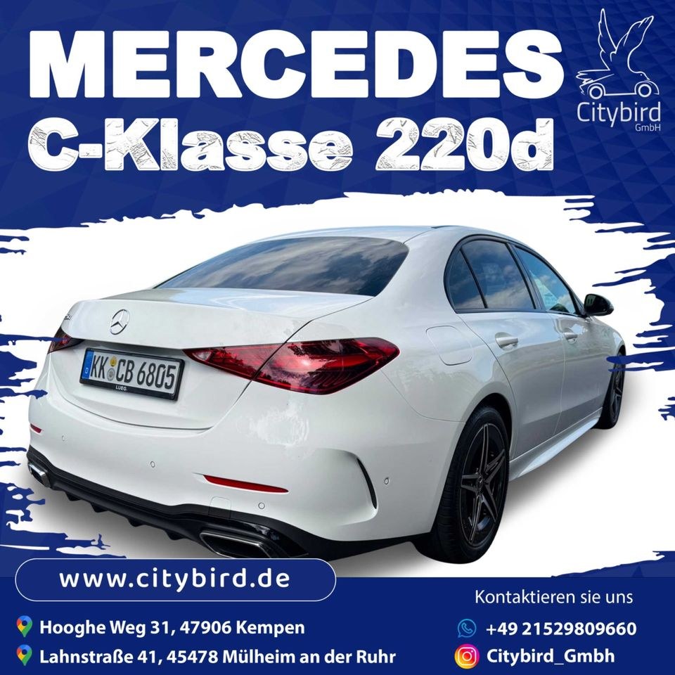 Langezeitmiete Auto Abo Mercedes Benz C220d 1 mieten bei Haupts – 3