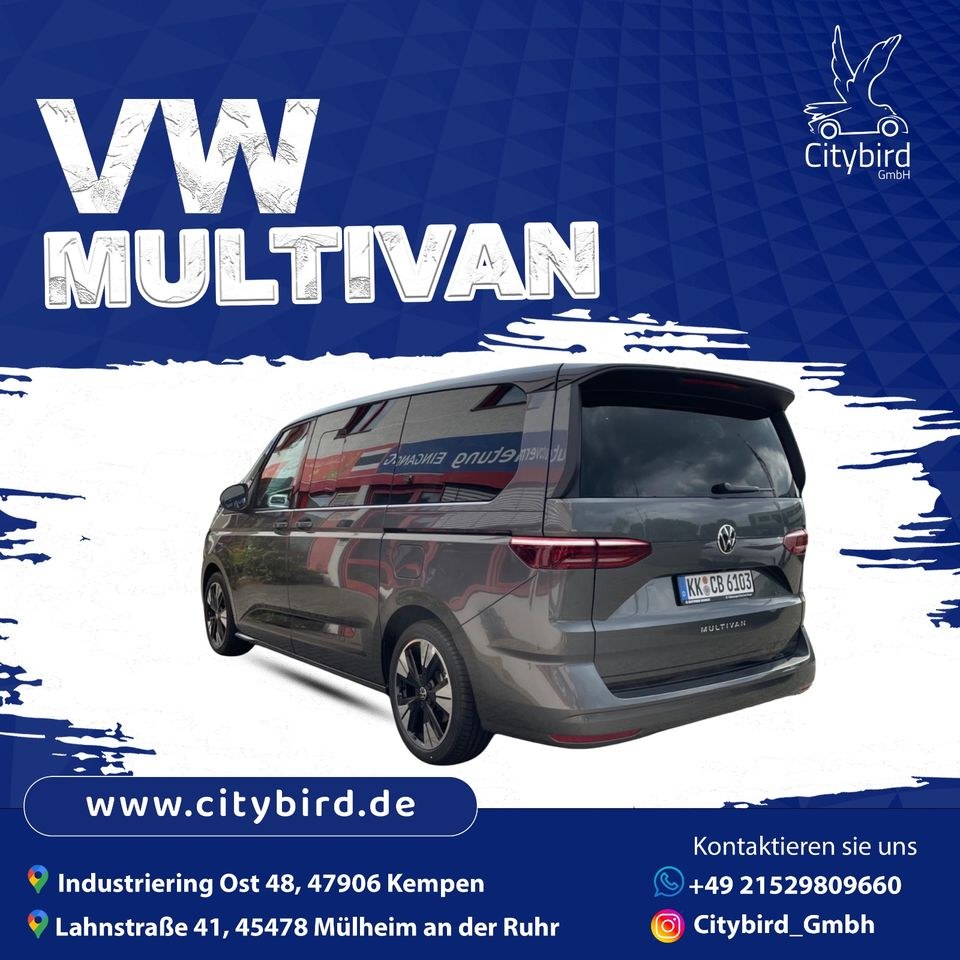 7 Sitzer VW Multivan T7 Edition 2,0 l TDI mieten bei Haupts – 4