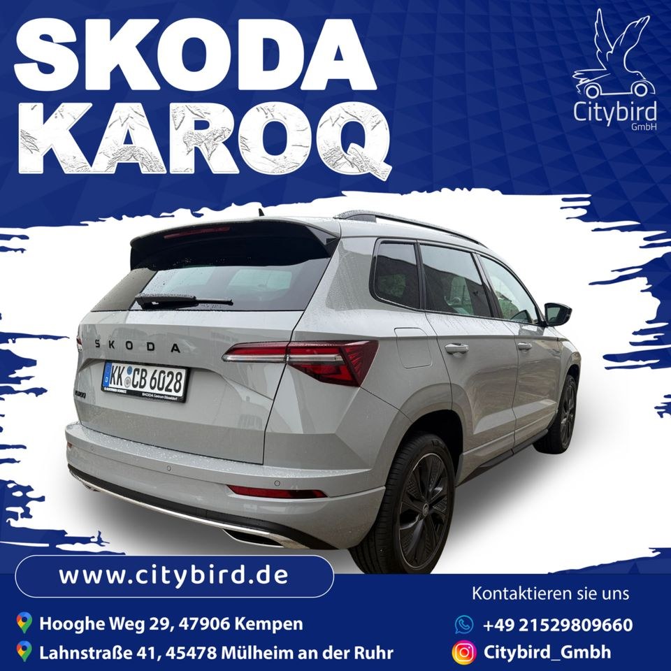 Auto Skoda Karoq Sportline 1,5 TSI DSG mieten bei Haupts – fair mieten – 3