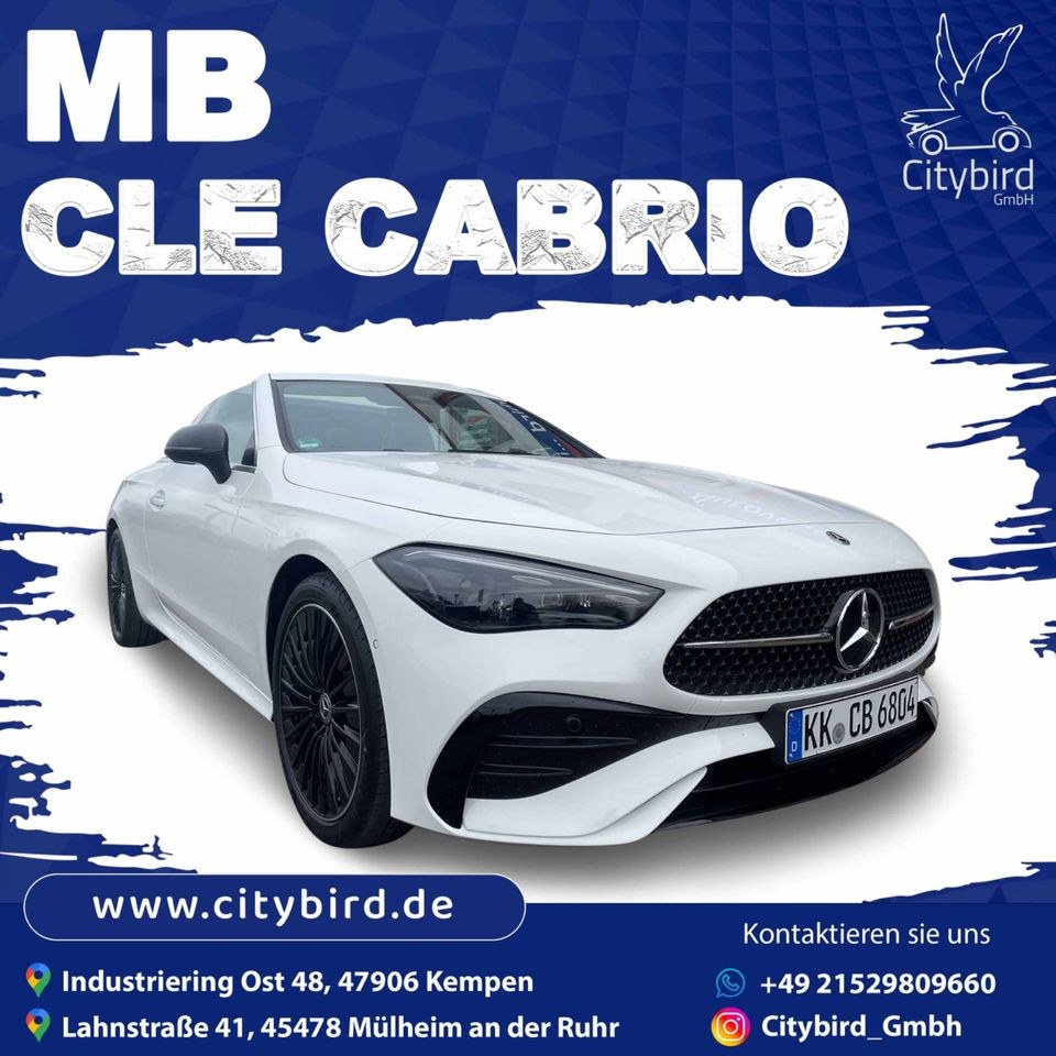 Auto Mercedes Benz CLE 200 Cabriolet mieten bei Haupts – fair mieten