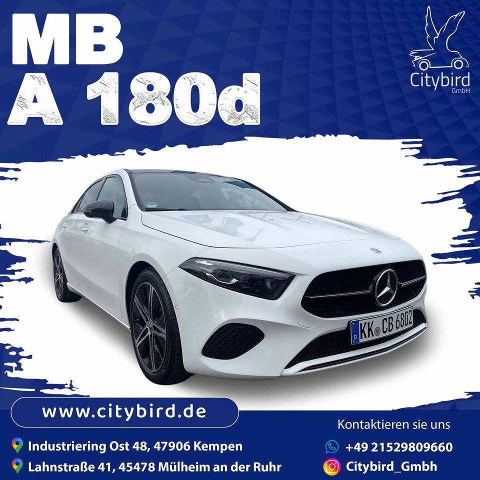 Langezeitmiete Auto Abo Mercedes A Klasse 180 d mieten bei Haupts