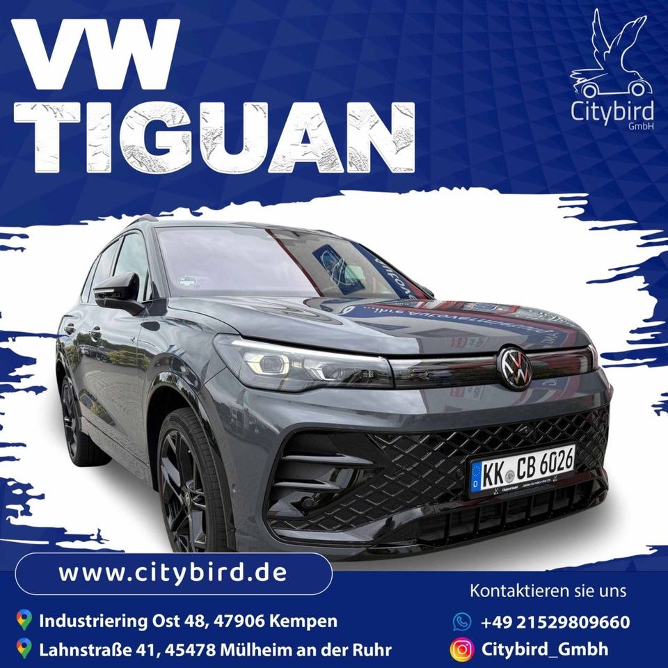 Auto VW Tiguan R Line 2,0 TDI 4 Motion mieten bei Haupts – fair mieten