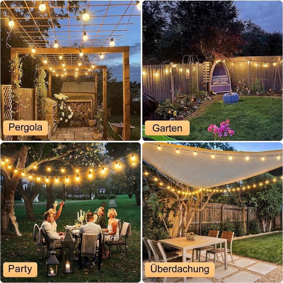 LICHTERKETTE mieten bei CLARN Zelte – Licht für Party & Event
