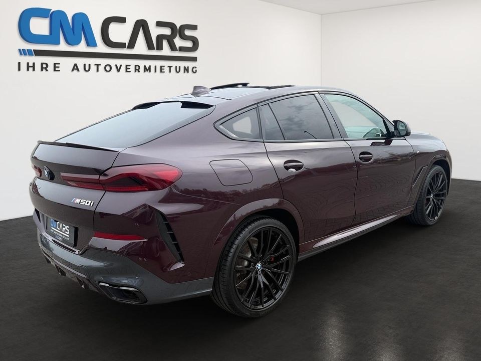 BMW X6 M50i xDrive Auto Sportwagen SUV mieten bei CM Cars – 2