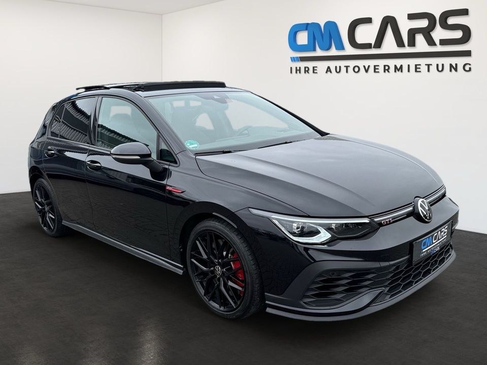 Golf 8 GTI Clubsport Auto Mietwagen Sportwagen mieten bei CM Cars