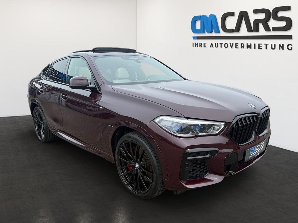 BMW X6 M50i xDrive Auto Sportwagen SUV mieten bei CM Cars