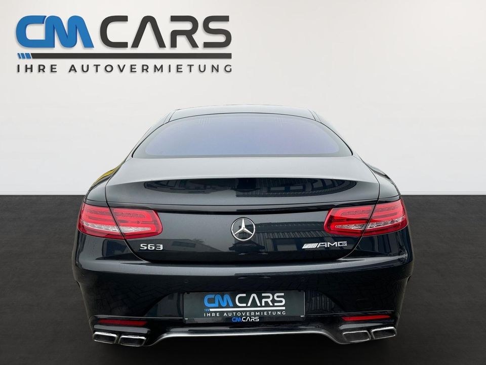 Mercedes Benz S63 AMG Coupè Auto Sportwagen mieten bei CM Cars – 4