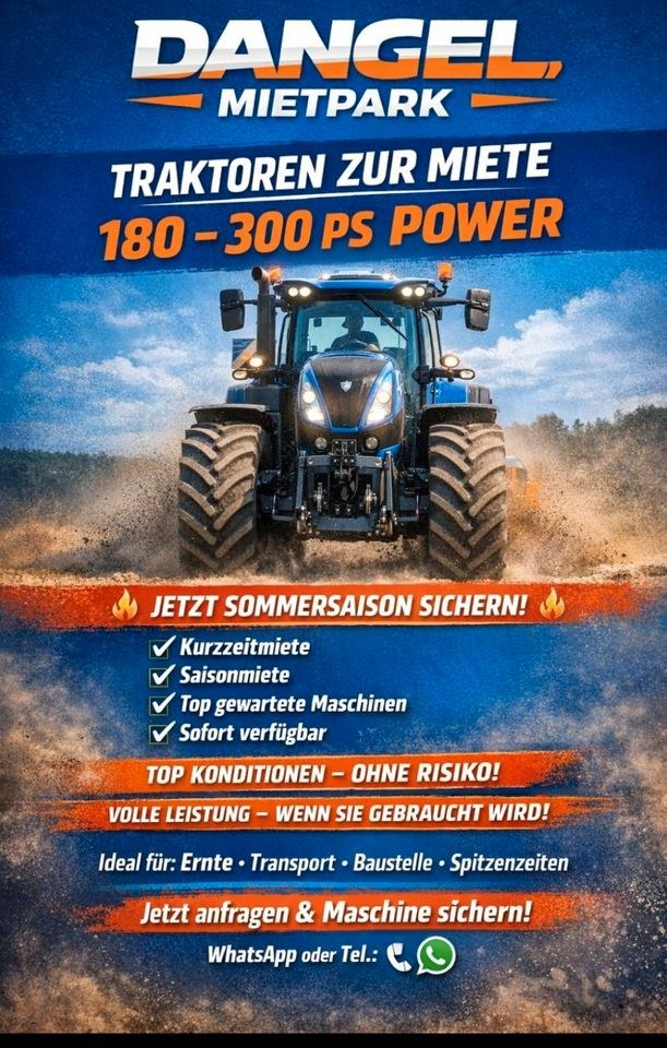 Schlepper Traktor Bulldogs Fendt New Holland mieten in Bad Wurzach