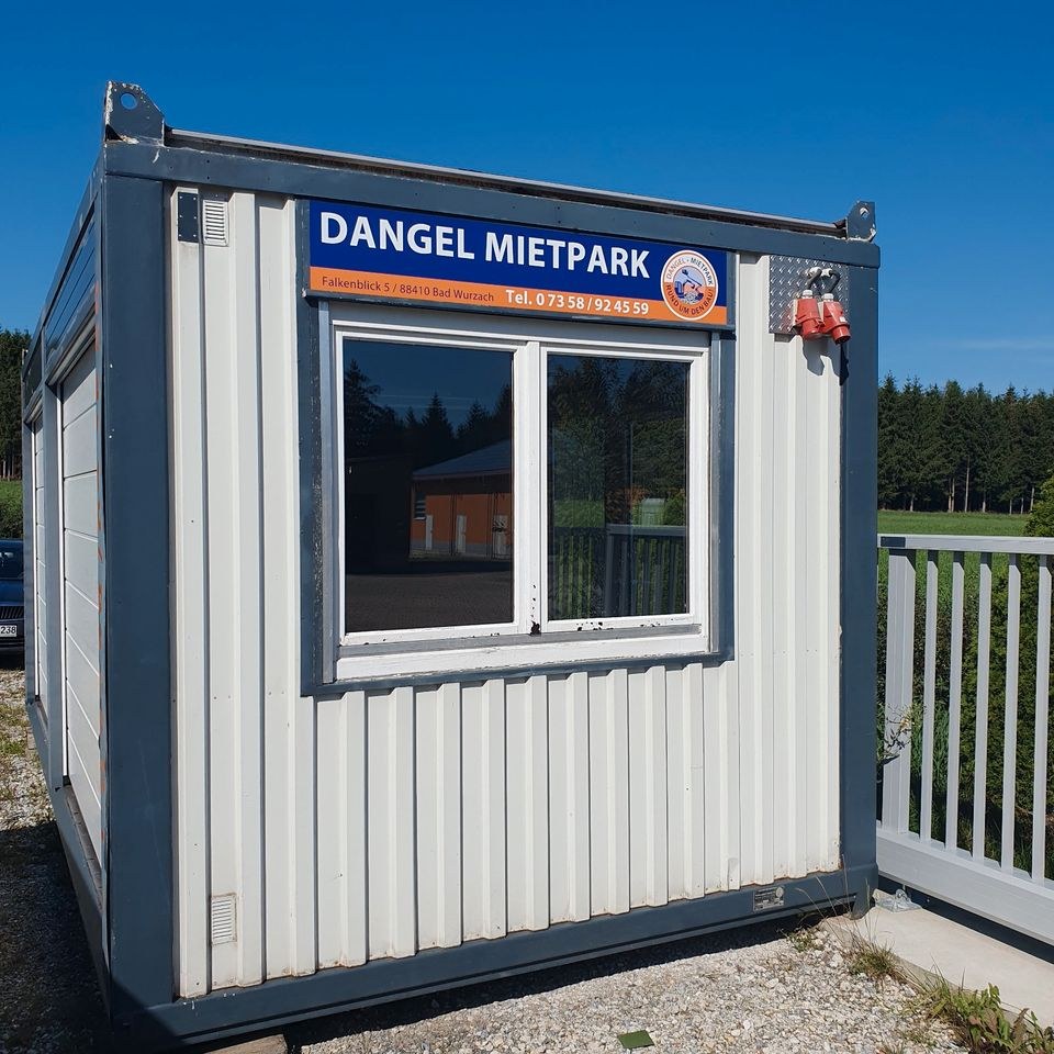 Bürocontainer Wohncontainer 6x3 Meter mieten in Bad Wurzach – 3