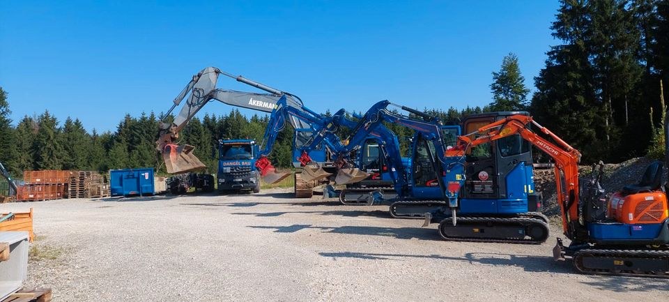 Bagger Minibagger 1,8Tonnen 90Tonnen Raupe mieten in Bad Wurzach – 4