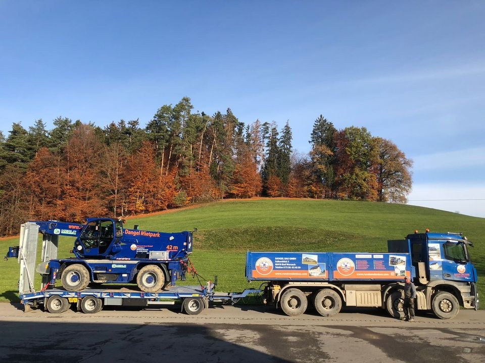 LKW 4 Achser Kipper Mercedes mieten in Bad Wurzach – 3