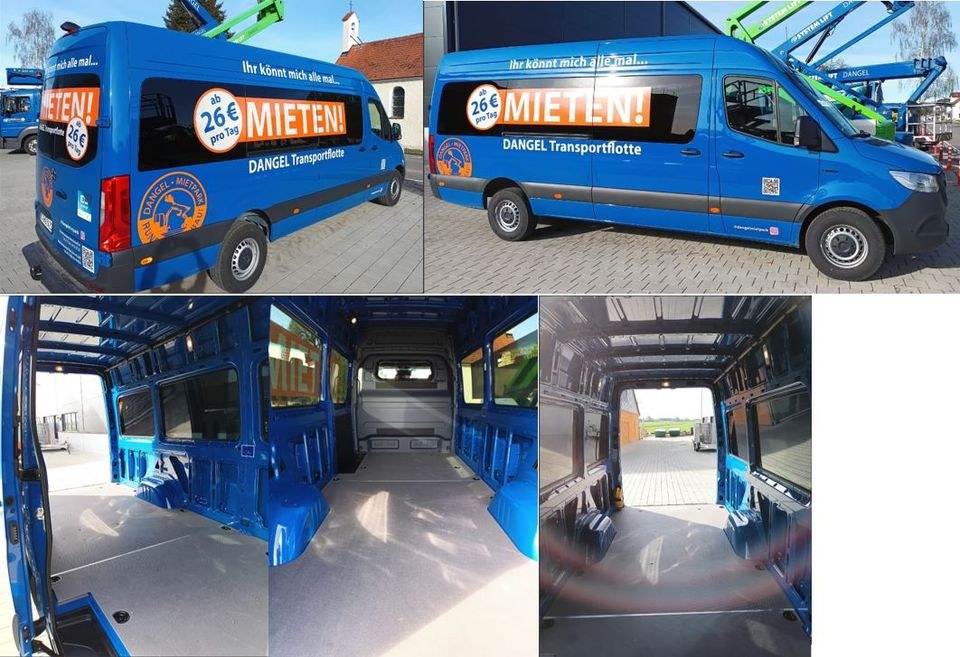 Transporter 3 Sitzer z.B Umzug Urlaub Wochenende mieten in Bad Wurzach – 2