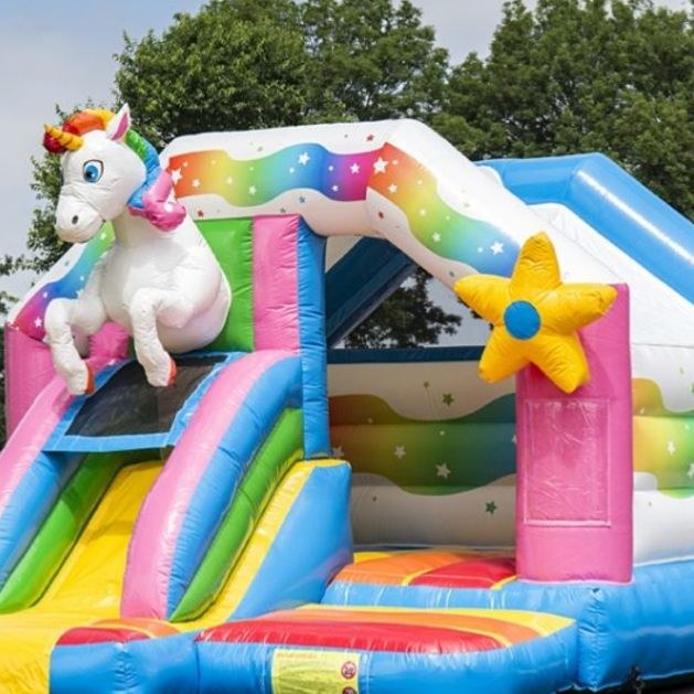 Hüpfburg Einhorn mieten in Viersen – Hüpfspaß für jede Feier – 2