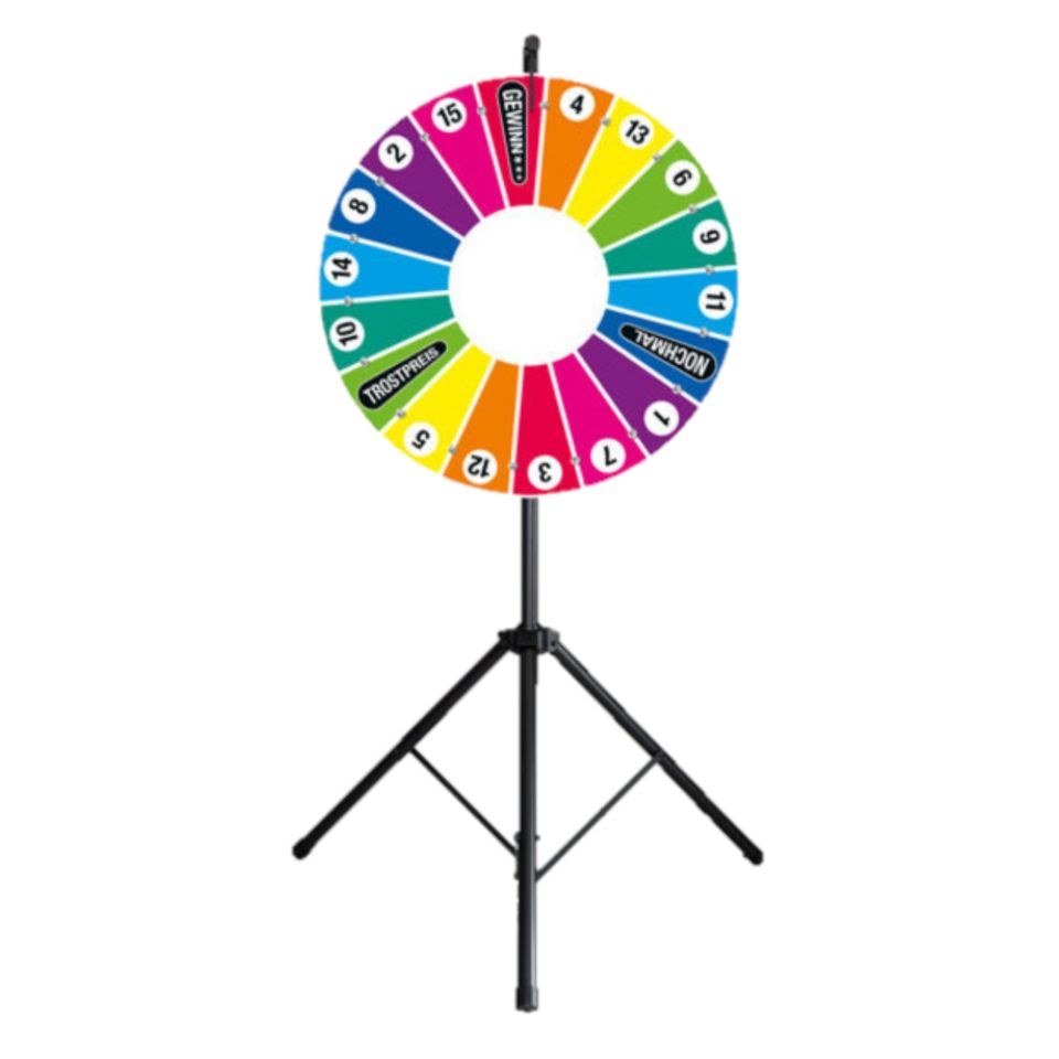 Glücksrad 18 Felder Durchmesser 100cm mieten in Viersen – Spiel & Spaß – 2