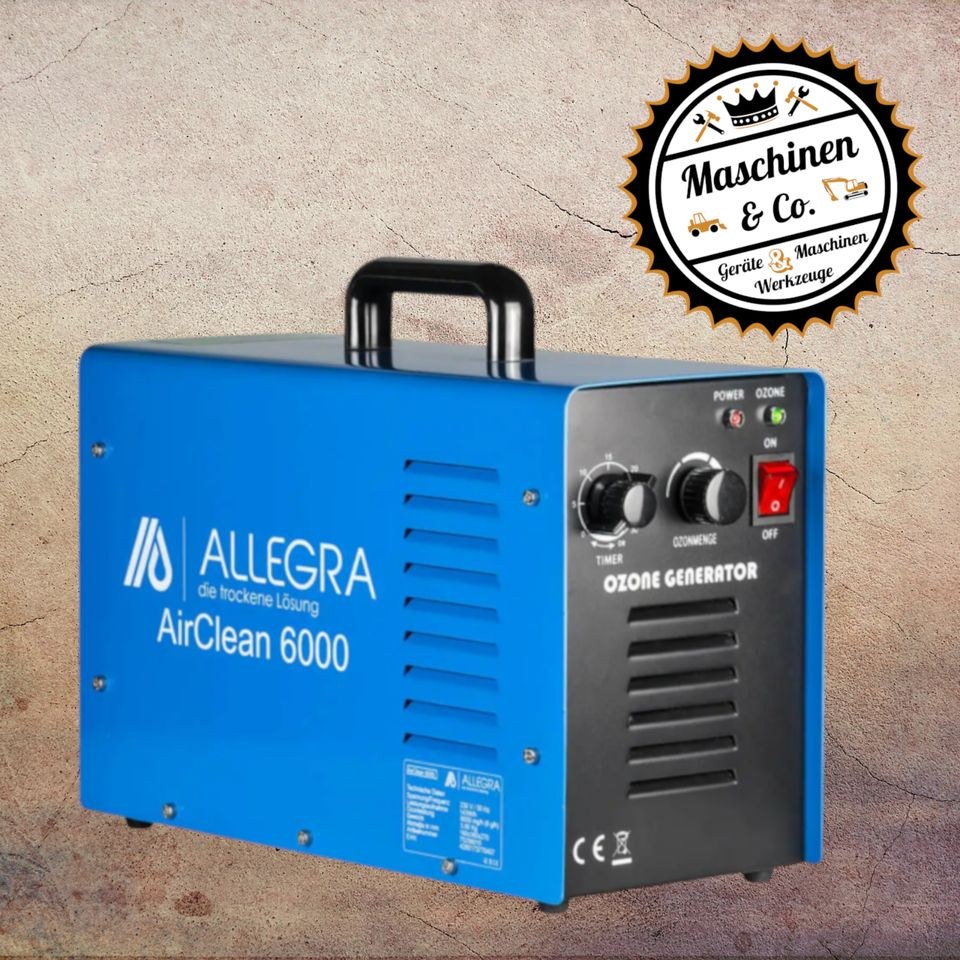 Allegra Air Clean 6000 mieten in Viersen – Gerüche dauerhaft entfernen