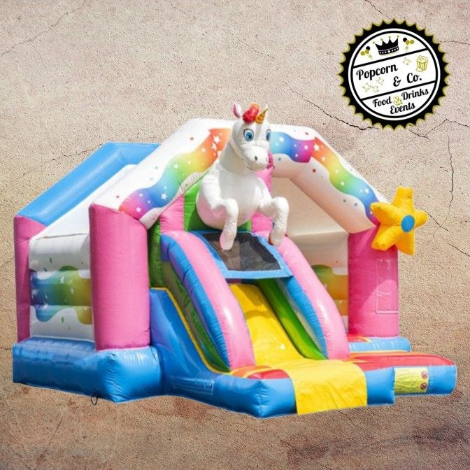 Hüpfburg Einhorn mieten in Viersen – Hüpfspaß für jede Feier