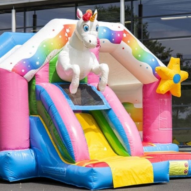 Hüpfburg Einhorn mieten in Viersen – Hüpfspaß für jede Feier – 3