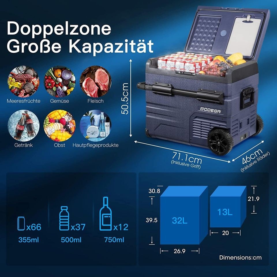 Kompressor Kühlbox 45L mieten in Viersen – Getränke kalt für alle – 2