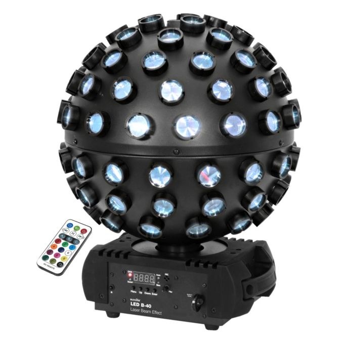 Diskokugel LED Ball Partylicht Discokugel mieten in Viersen – 2