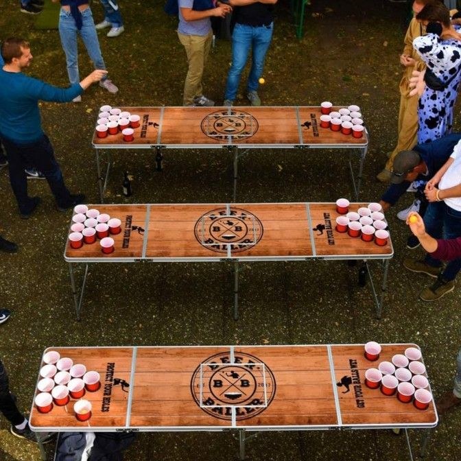 Beer Pong Tisch Partyspiel JGA mieten in Viersen – 4