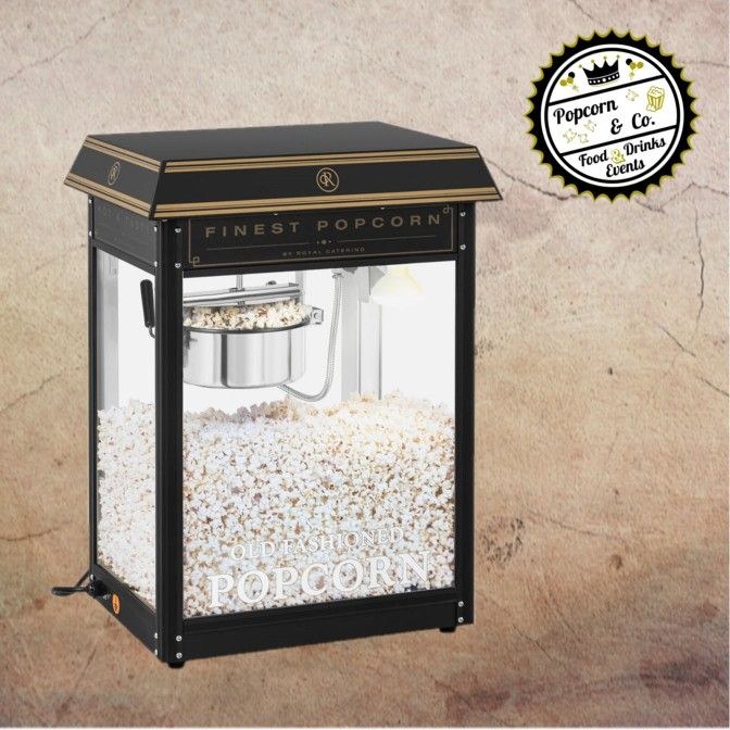 Popcornmaschine ohne Wagen weiß schwarz mieten in Viersen – 4