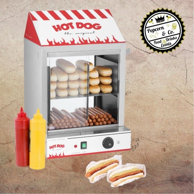 Hot Dog Steamer Watt *Popcorn Co.* mieten in Viersen