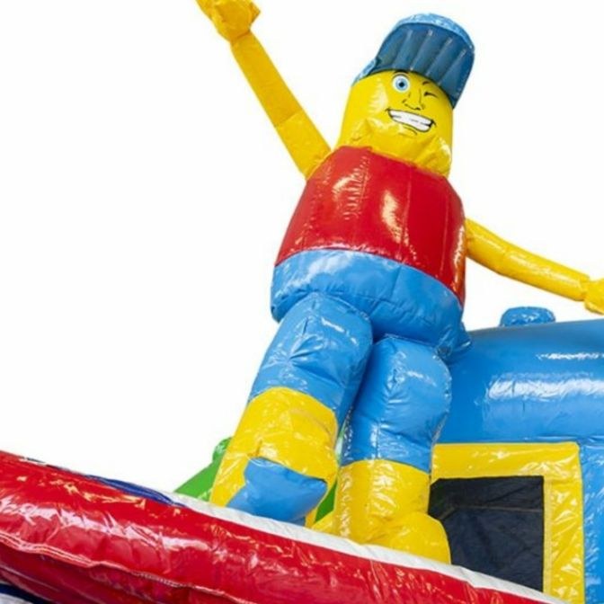 Hüpfburg Bausteine mieten in Viersen – Hüpfspaß für jede Feier – 4