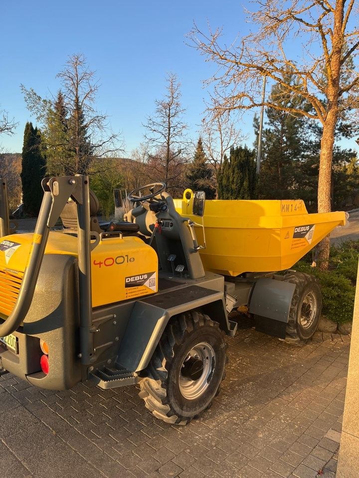 Dumper Wacker Neuson 4001 mieten in Haiger – für Aushub & Schutt – 3