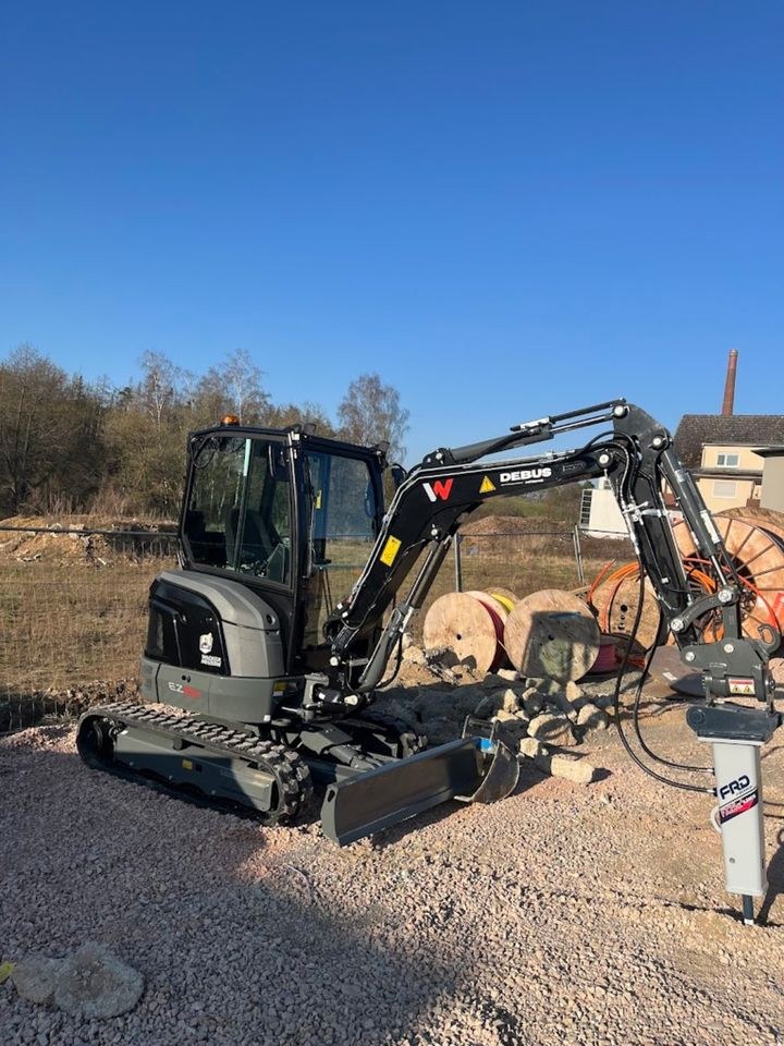 Minibagger 1,0to 9,0to mieten in Haiger