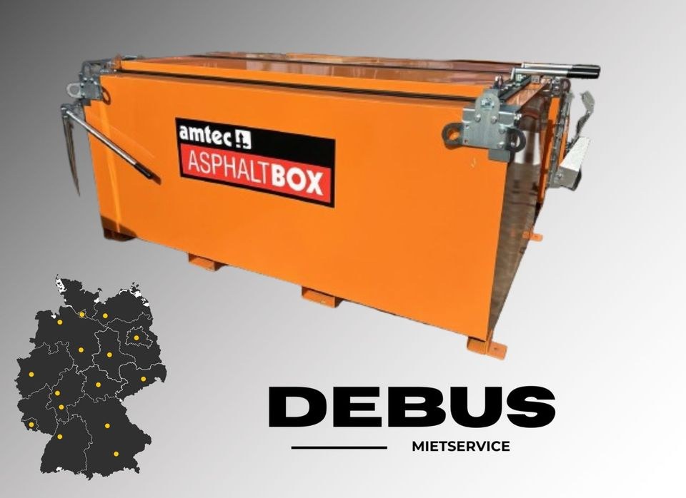 Thermobox Asphaltmulde Asphaltbox Nutzlast:3500 mieten in Haiger