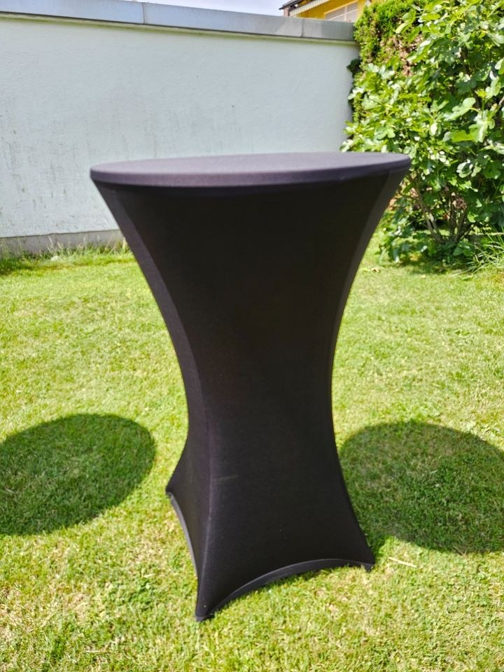 Stehtisch Tisch Bistrotisch klappbar Husse mieten in Bodenheim – 2