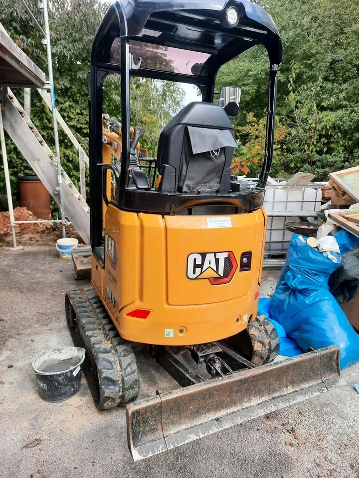 Minibagger CAT t Kelheim Regensburg mieten in Bad Abbach – 3