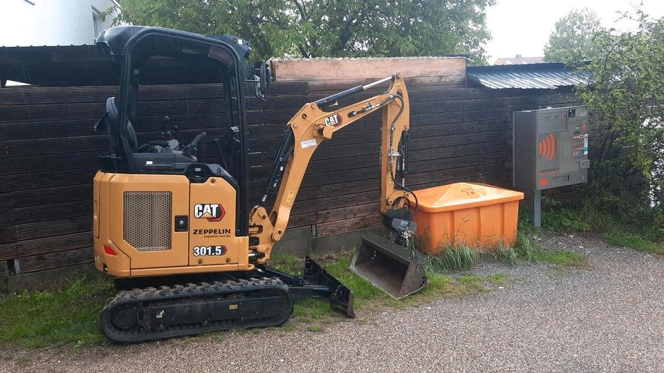 Minibagger CAT t Kelheim Regensburg mieten in Bad Abbach – 2