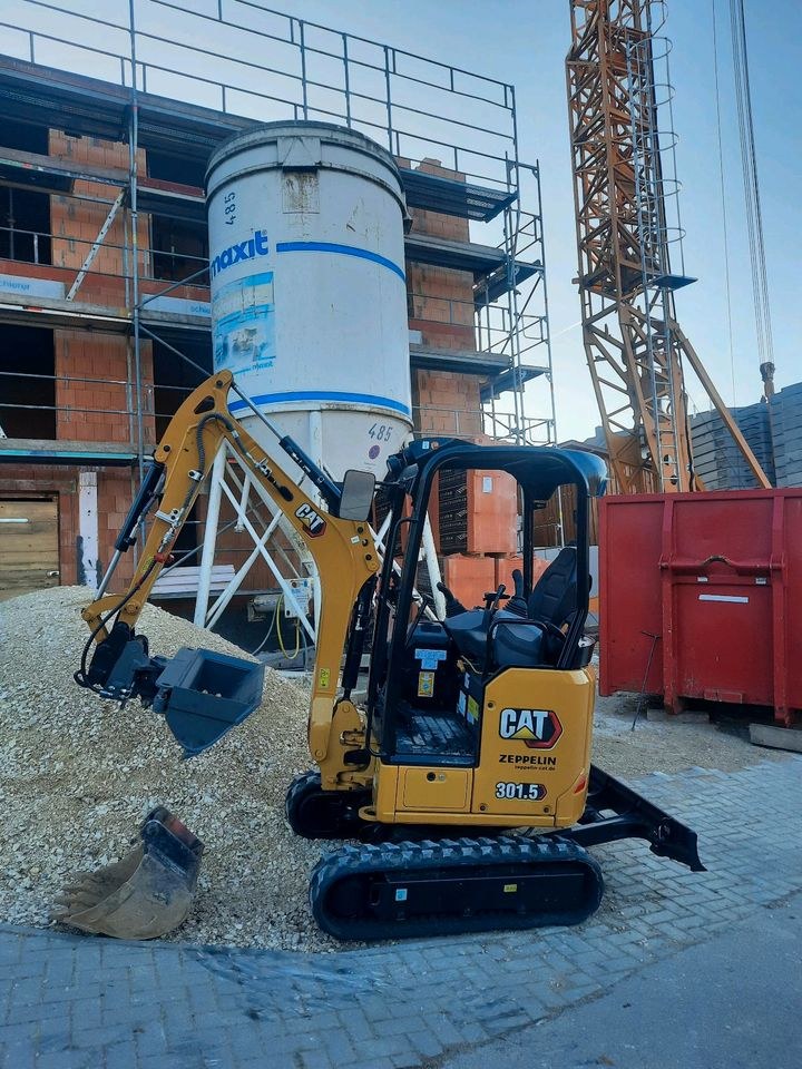 89 Minibagger CAT Suche mieten bei Harald Brückl dermietbagger – 2