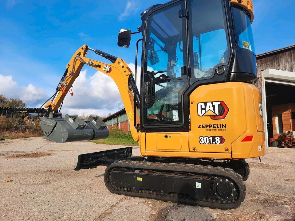 N Bagger,Minibagger 8t,Kettenbagger CAT o 5t 3t mieten in Bad Abbach – 4