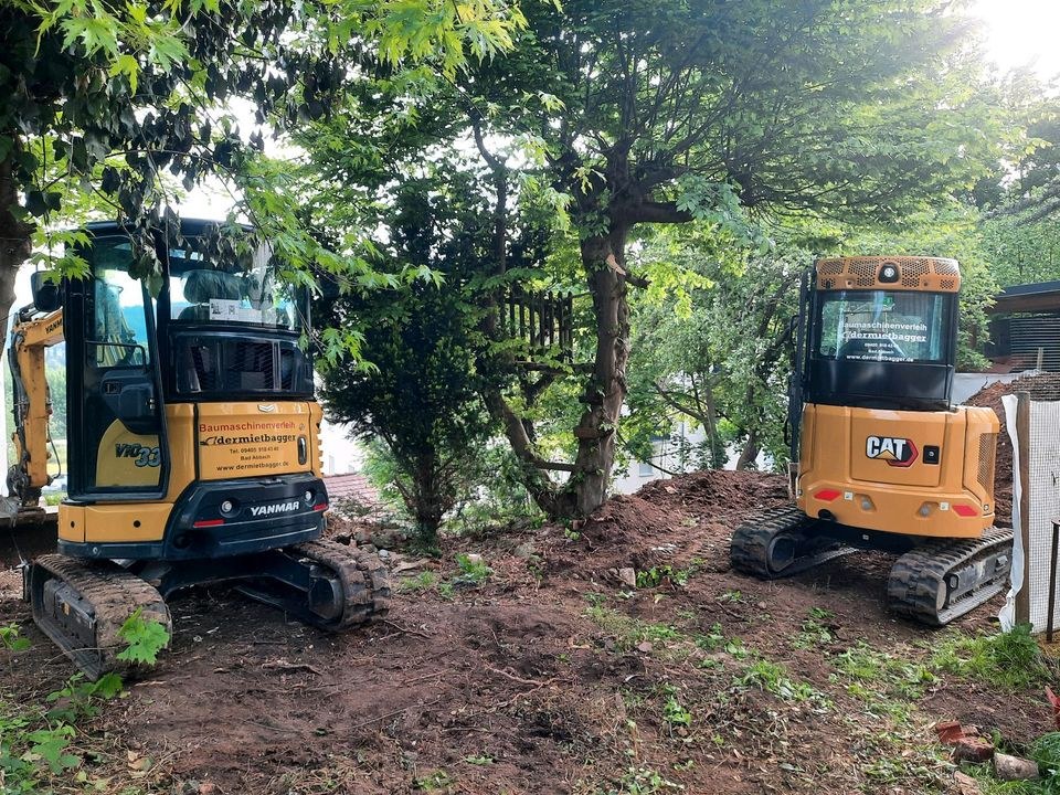 N Minibagger Bagger o gewerblich Gr mieten in Bad Abbach – 2