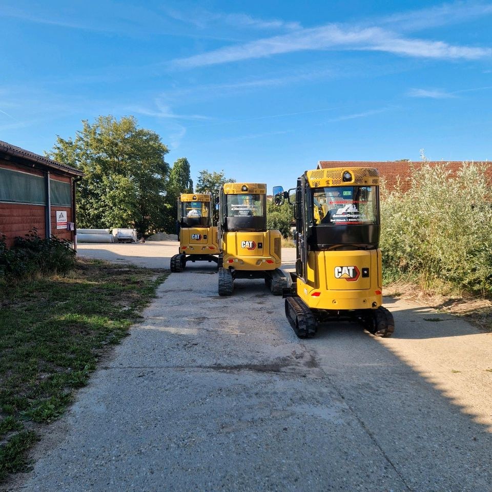 MINIBAGGER N ALLE GRÖßEN t BAGGER mieten in Bad Abbach – 3